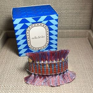 STELLA & DOT Fleetwood Fringe Cuff